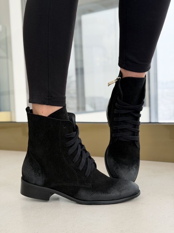 Botki OLEKSY ze skóry naturalnej – Polskiej produkcji