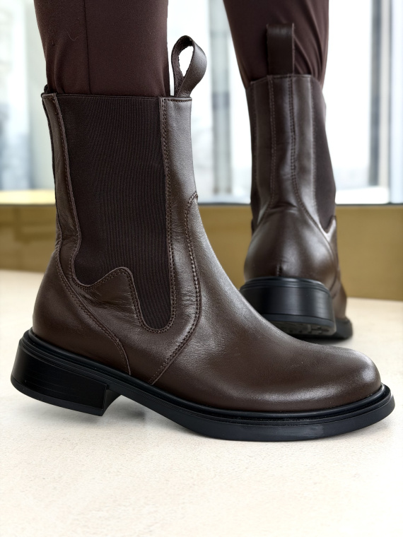 Botki OLEKSY ze skóry naturalnej – Polskiej produkcji