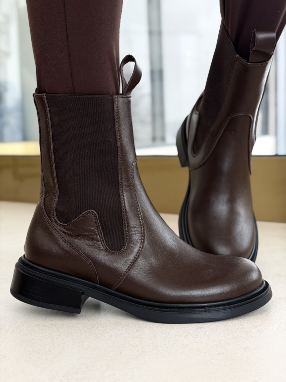 Botki OLEKSY ze skóry naturalnej – Polskiej produkcji