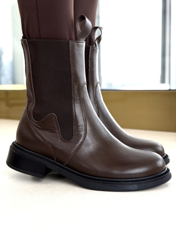 Botki OLEKSY ze skóry naturalnej – Polskiej produkcji