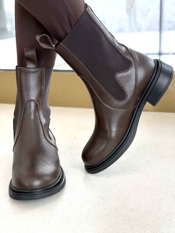 Botki OLEKSY ze skóry naturalnej – Polskiej produkcji