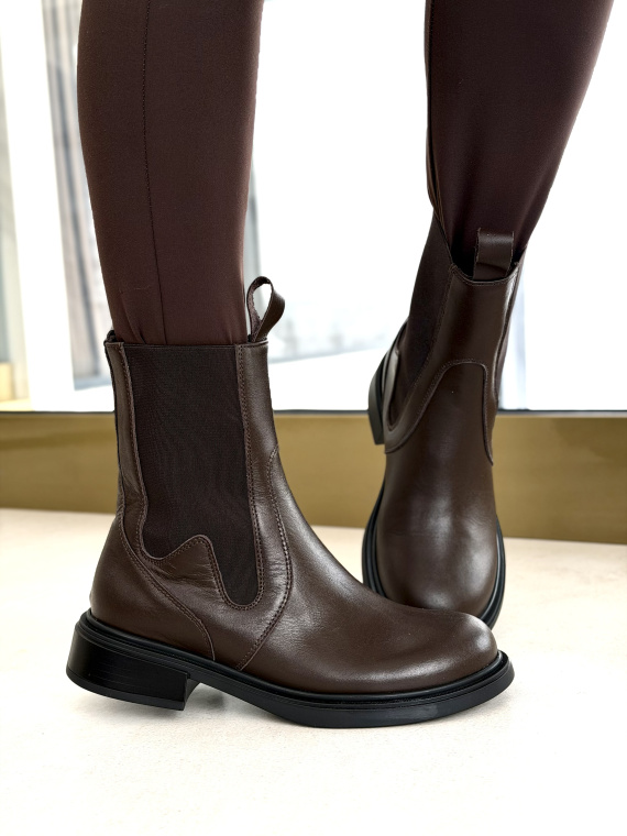 Botki OLEKSY ze skóry naturalnej – Polskiej produkcji