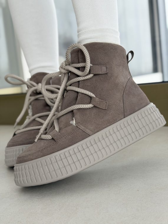 Śniegowce OLEKSY z naturalnej skóry polskiej produkcji