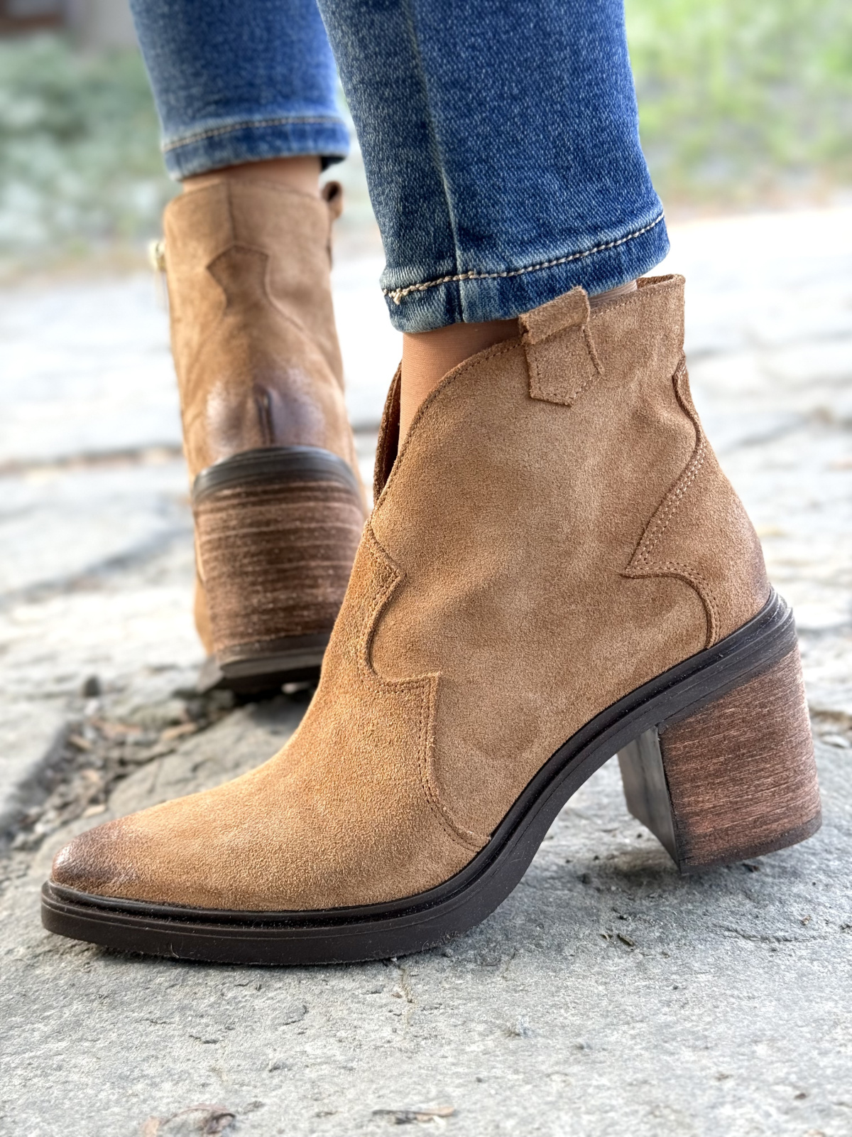 Polskie, skórzane perfekcyjne kowbojki OLEKSY