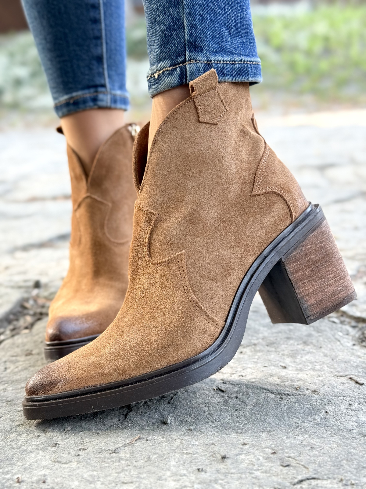 Polskie, skórzane perfekcyjne kowbojki OLEKSY