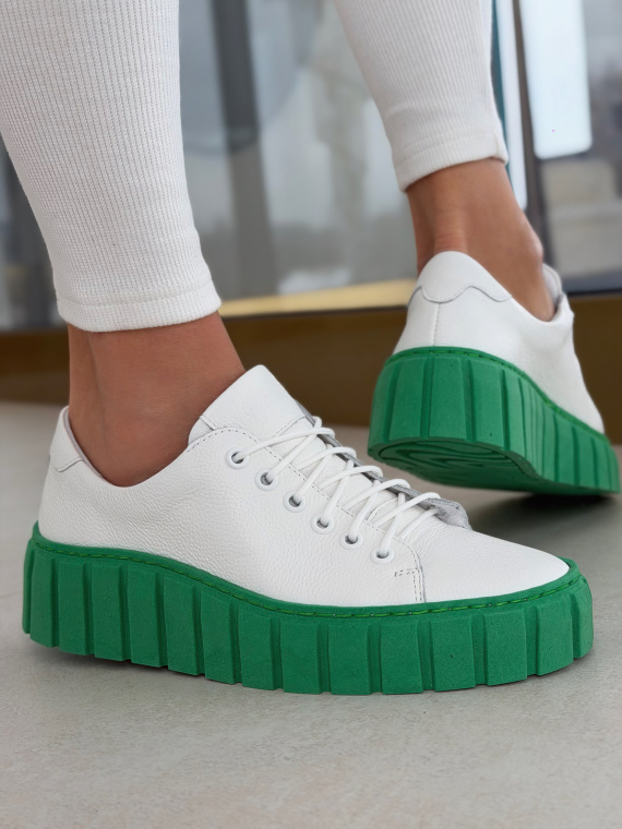 Sneakersy OLEKSY z naturalnej skóry – styl i komfort na co dzień