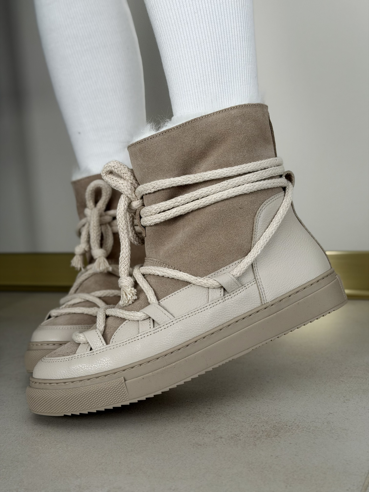 Śniegowce OLEKSY z naturalnej skóry polskiej produkcji