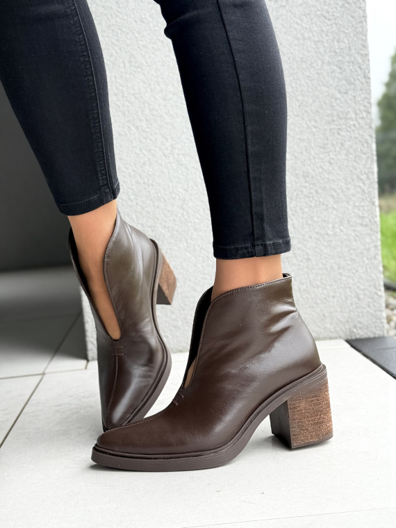 Stylowe Kowbojki OLEKSY ze Skóry Naturalnej Polskiej produkcji