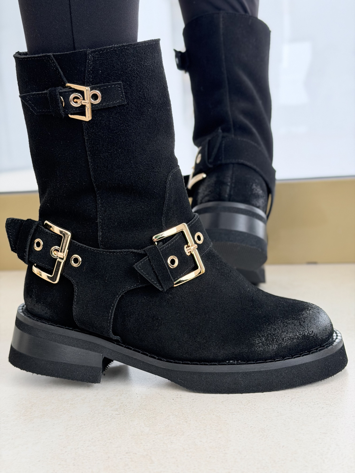 Botki OLEKSY ze skóry naturalnej – Polskiej produkcji