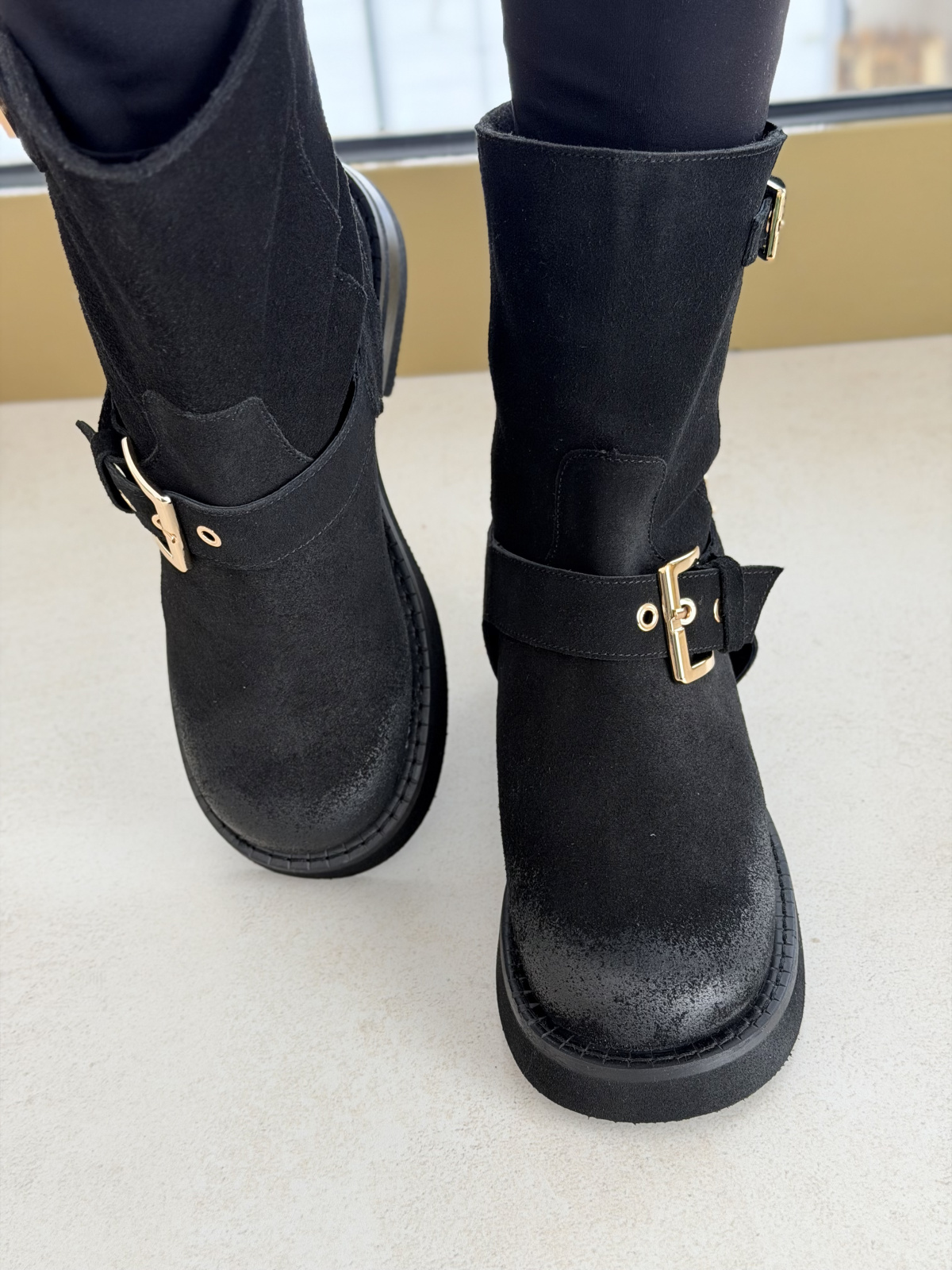 Botki OLEKSY ze skóry naturalnej – Polskiej produkcji