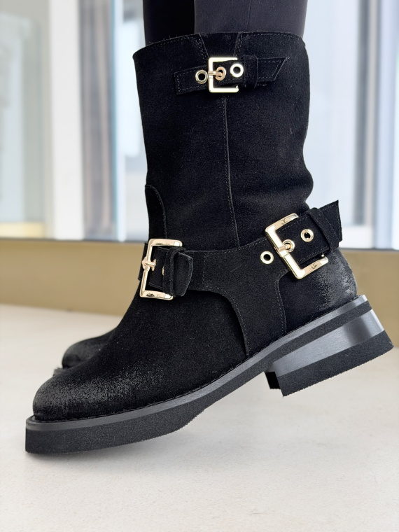 Botki OLEKSY ze skóry naturalnej – Polskiej produkcji