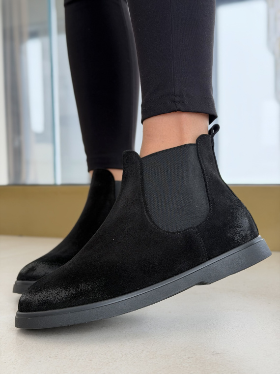 Botki OLEKSY ze skóry naturalnej – Polskiej produkcji