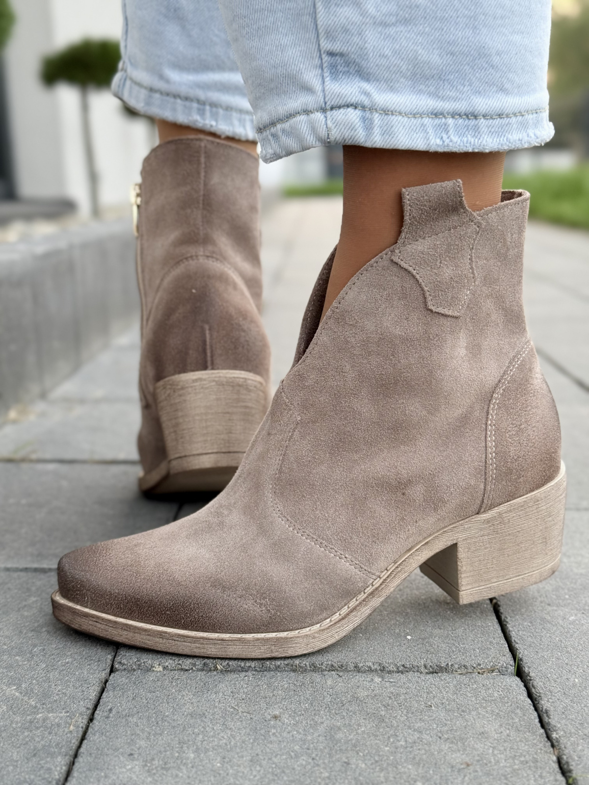 Kowbojki ze skóry naturalnej OLEKSY – polska jakość i styl