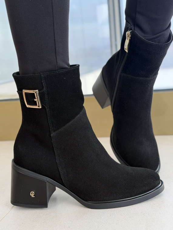 Botki OLEKSY ze skóry naturalnej – Polskiej produkcji