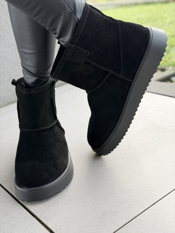 Śniegowce skórzane OLEKSY Polskiej produkcji