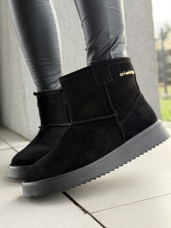 Śniegowce skórzane OLEKSY Polskiej produkcji