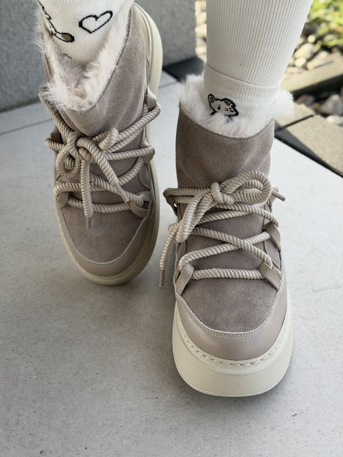 Śniegowce skórzane OLEKSY Polskiej produkcji