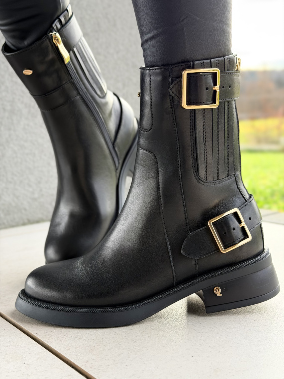 Botki ze skóry naturalnej OLEKSY – polska jakość i styl