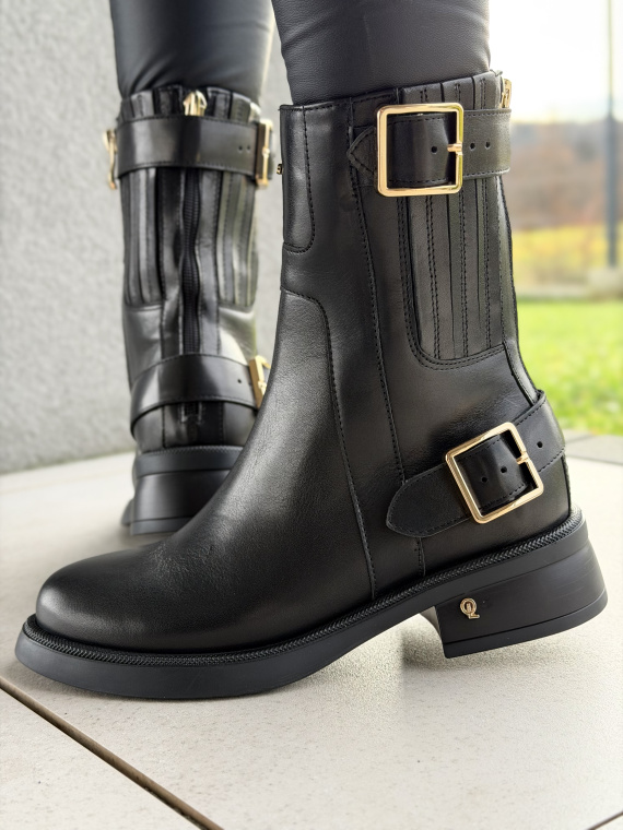 Botki ze skóry naturalnej OLEKSY – polska jakość i styl