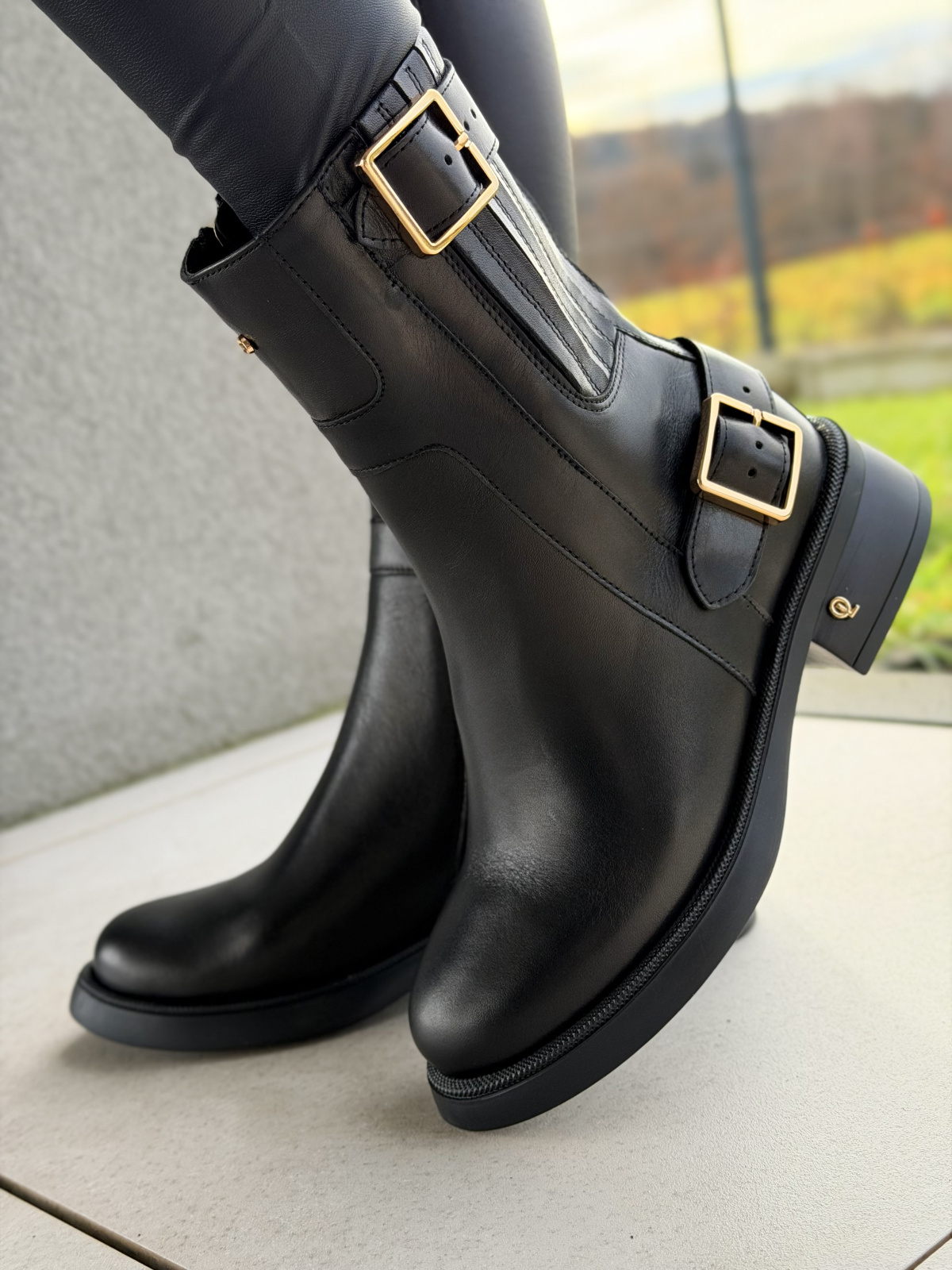 Botki ze skóry naturalnej OLEKSY – polska jakość i styl