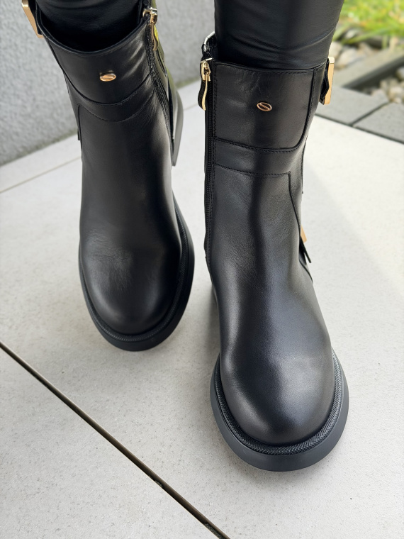 Botki ze skóry naturalnej OLEKSY – polska jakość i styl