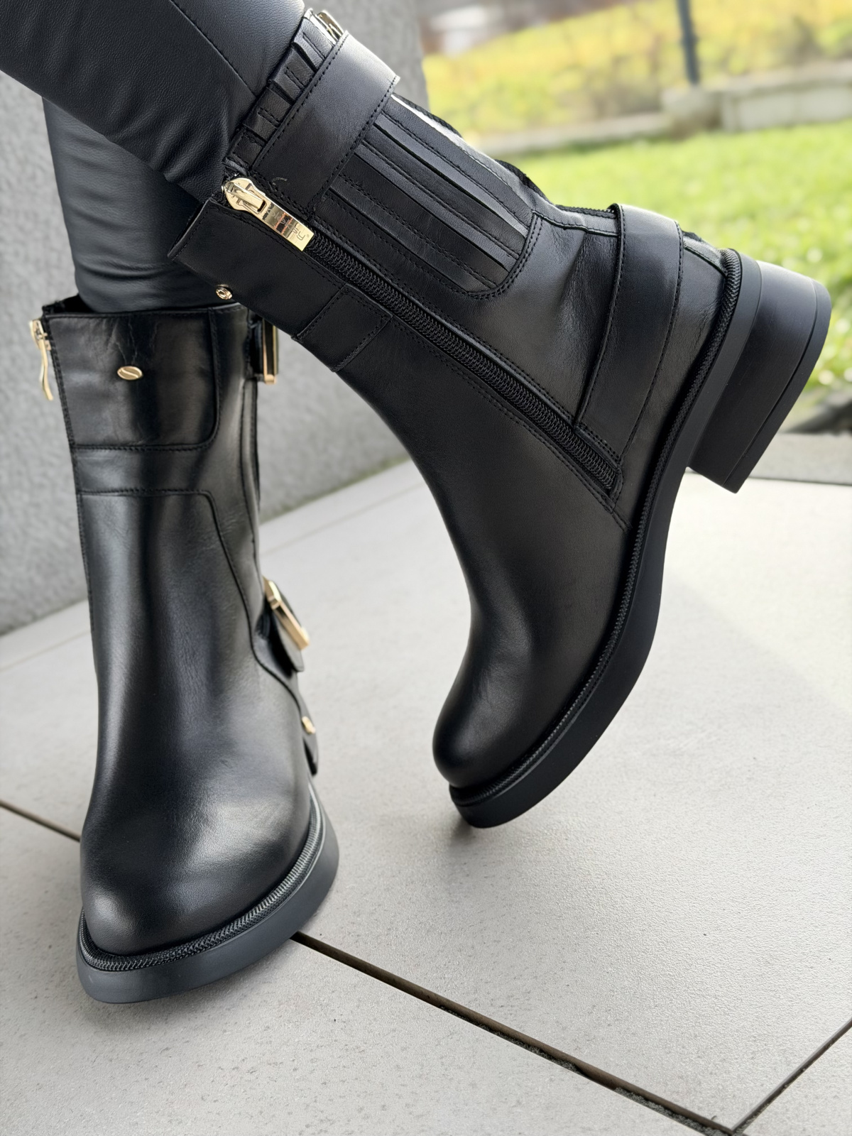 Botki ze skóry naturalnej OLEKSY – polska jakość i styl