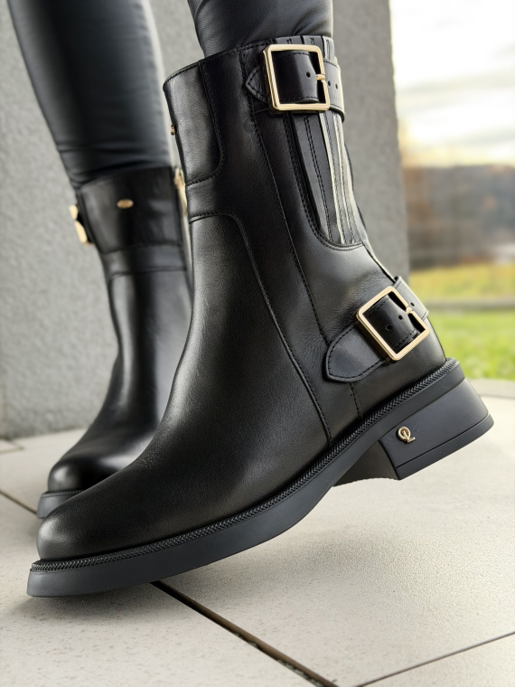 Botki ze skóry naturalnej OLEKSY – polska jakość i styl