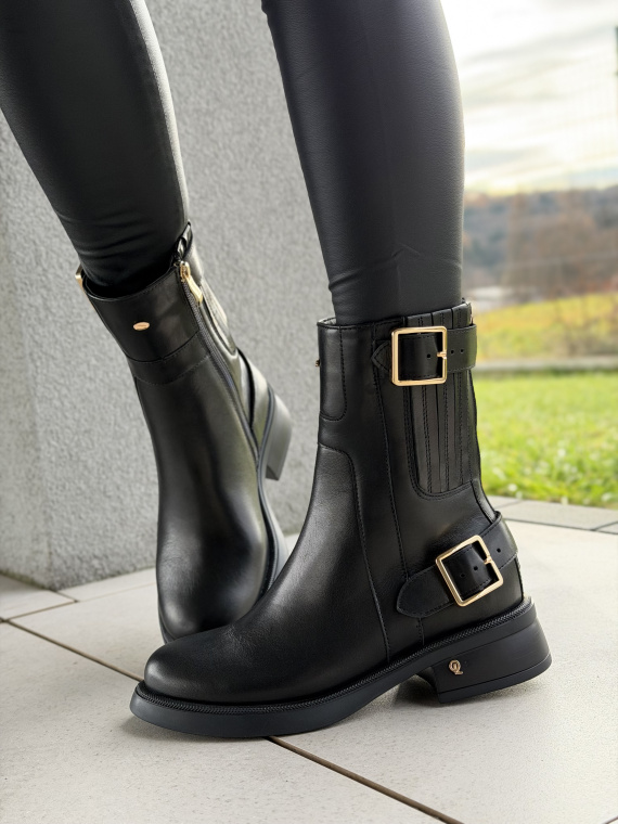 Botki ze skóry naturalnej OLEKSY – polska jakość i styl