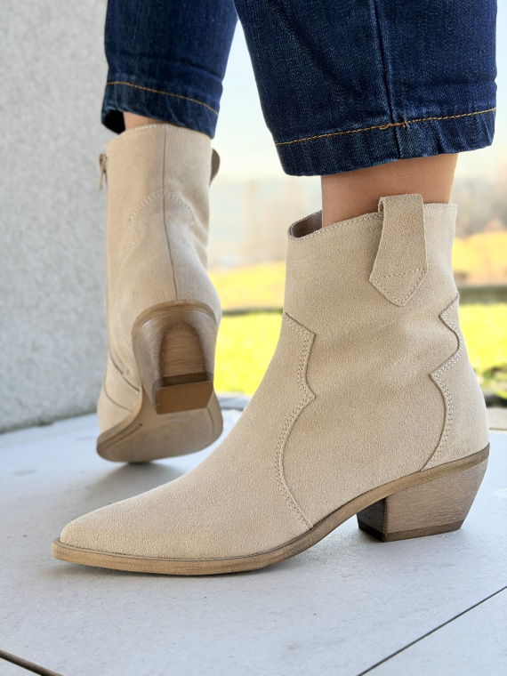 Kowbojki ze skóry naturalnej OLEKSY – polska jakość i styl