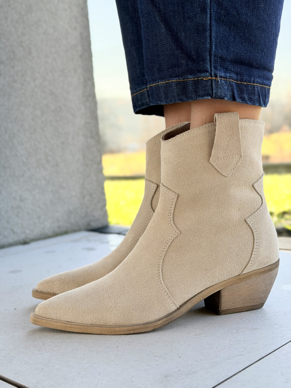 Kowbojki ze skóry naturalnej OLEKSY – polska jakość i styl