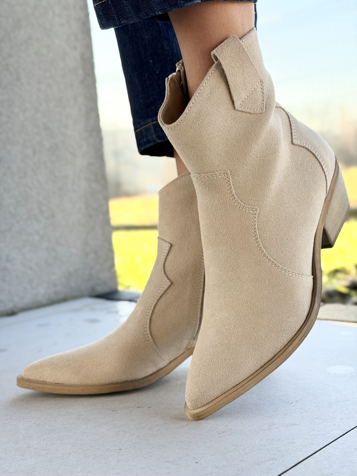 Kowbojki ze skóry naturalnej OLEKSY – polska jakość i styl