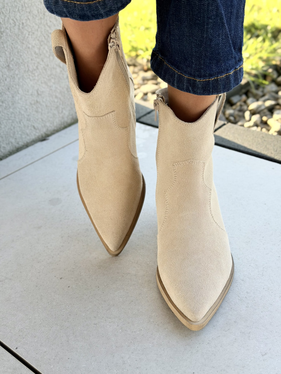 Kowbojki ze skóry naturalnej OLEKSY – polska jakość i styl