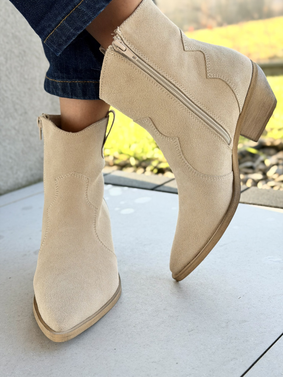 Kowbojki ze skóry naturalnej OLEKSY – polska jakość i styl