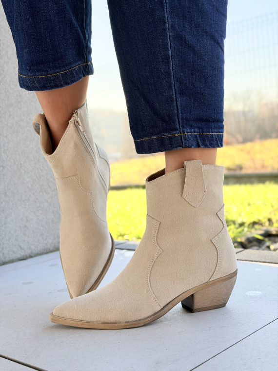 Kowbojki ze skóry naturalnej OLEKSY – polska jakość i styl