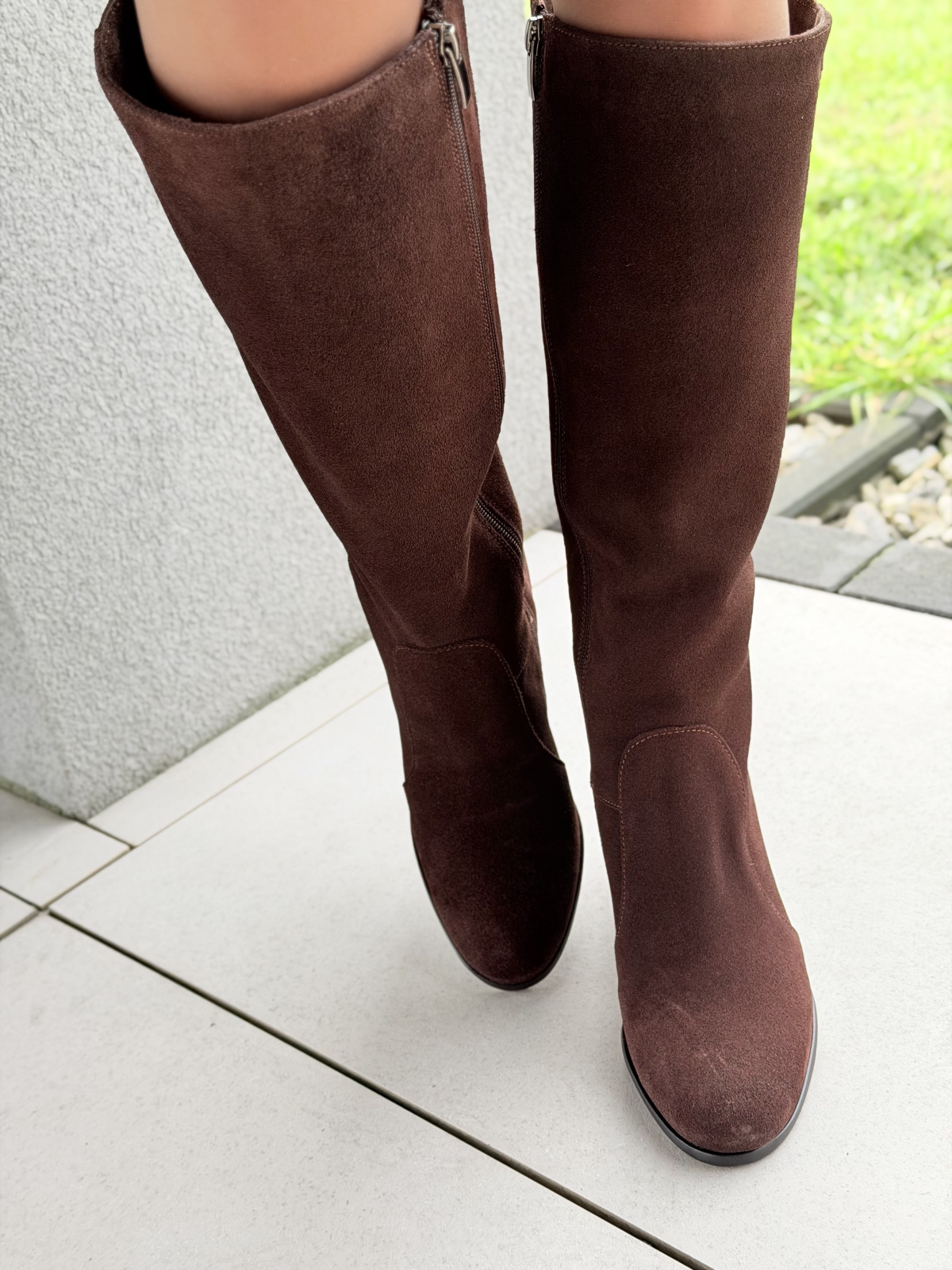 Kozaki damskie OLEKSY ze skóry naturalnej Polskiej produkcji