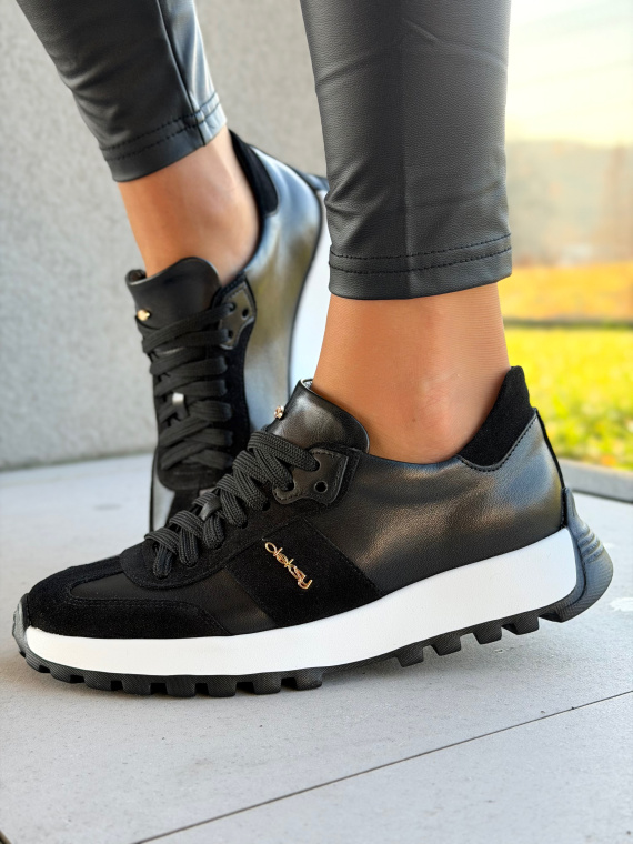 Skórzane sneakersy OLEKSY | Polska jakość, kobiecy styl