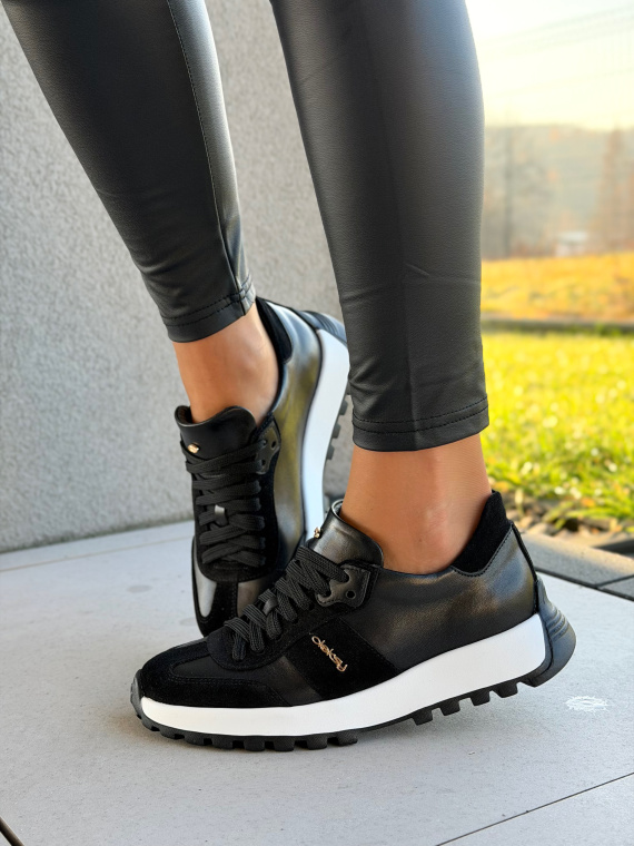 Skórzane sneakersy OLEKSY | Polska jakość, kobiecy styl