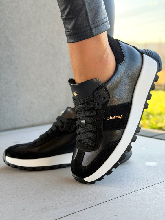 Skórzane sneakersy OLEKSY | Polska jakość, kobiecy styl