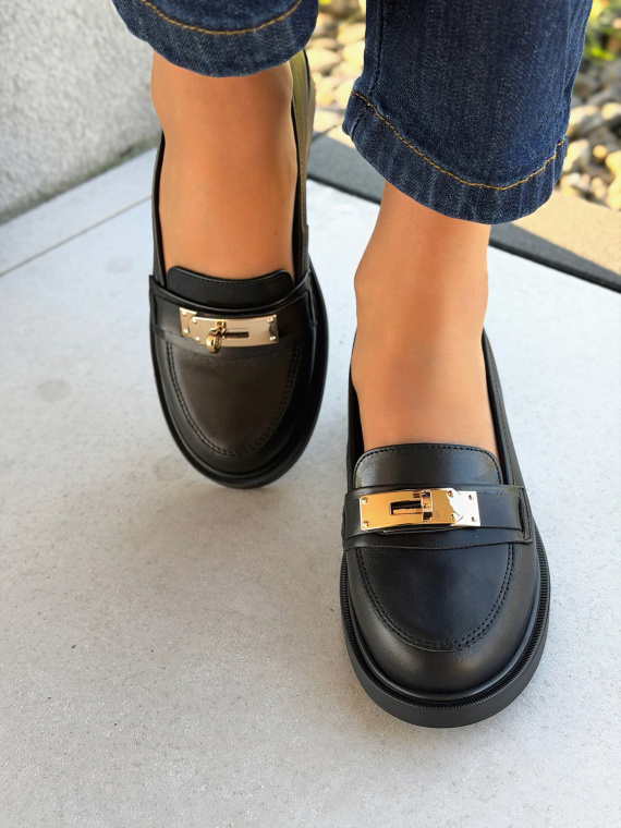 Mokasyny damskie OLEKSY ze skóry naturalnej