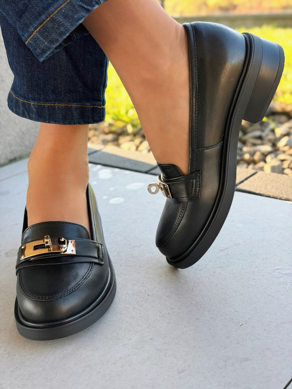 Mokasyny damskie OLEKSY ze skóry naturalnej