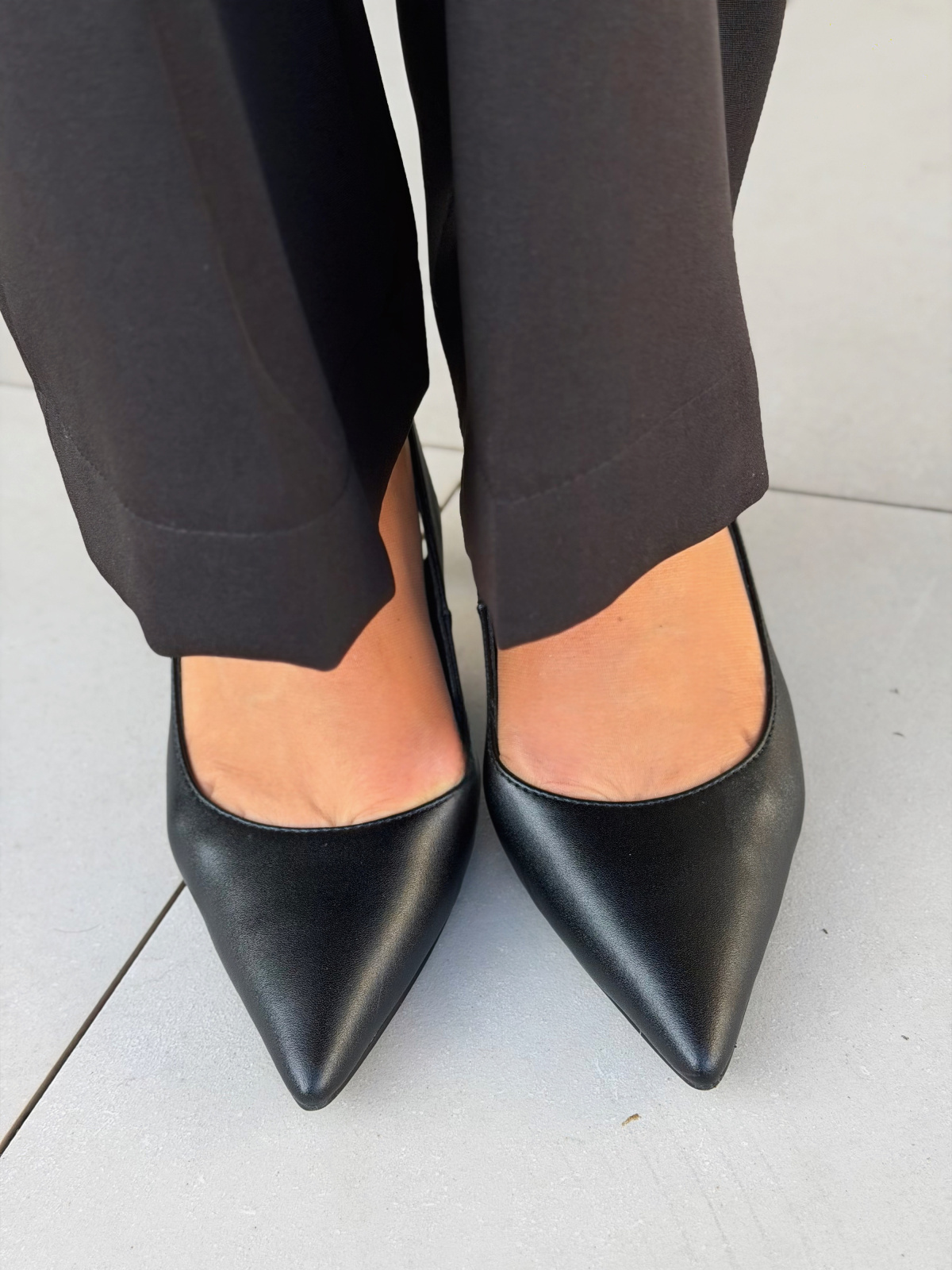 Czółenka OLEKSY ze skóry naturalnej