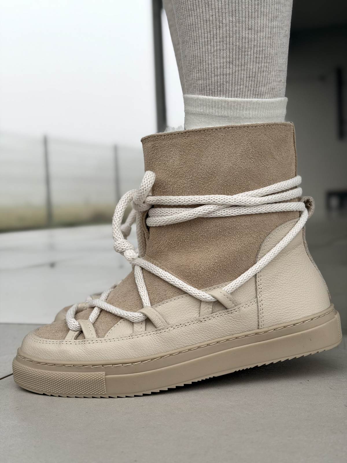 Śniegowce OLEKSY z naturalnej skóry polskiej produkcji