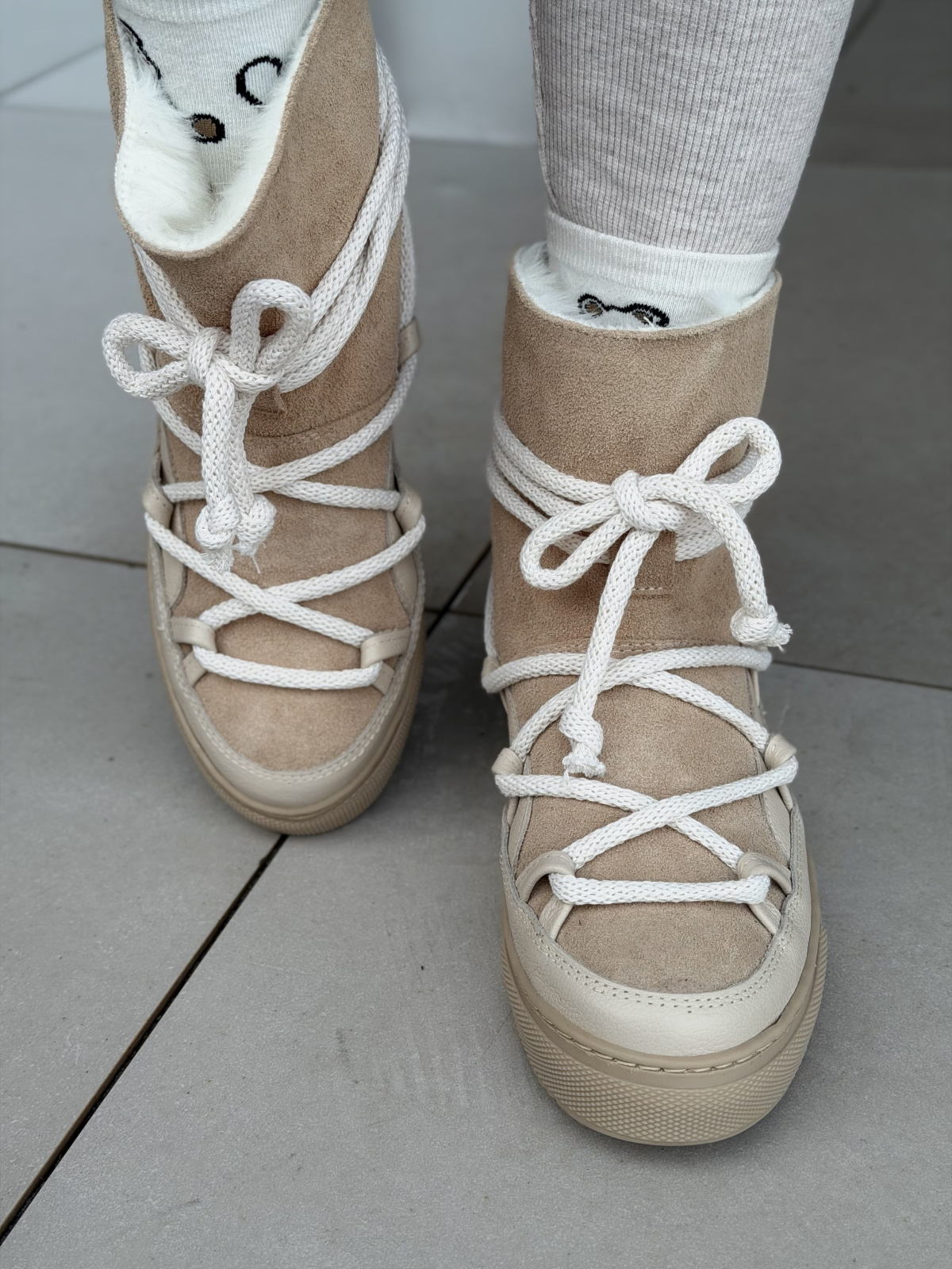 Śniegowce OLEKSY z naturalnej skóry polskiej produkcji