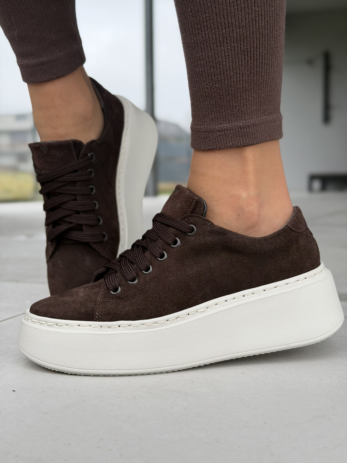 Sneakersy damskie skórzane OLEKSY Polskiej produkcji