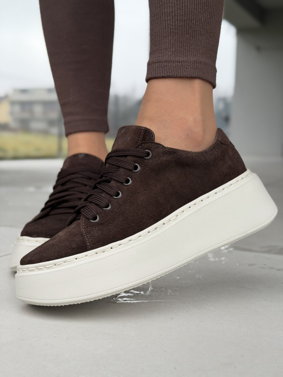 Sneakersy damskie skórzane OLEKSY Polskiej produkcji