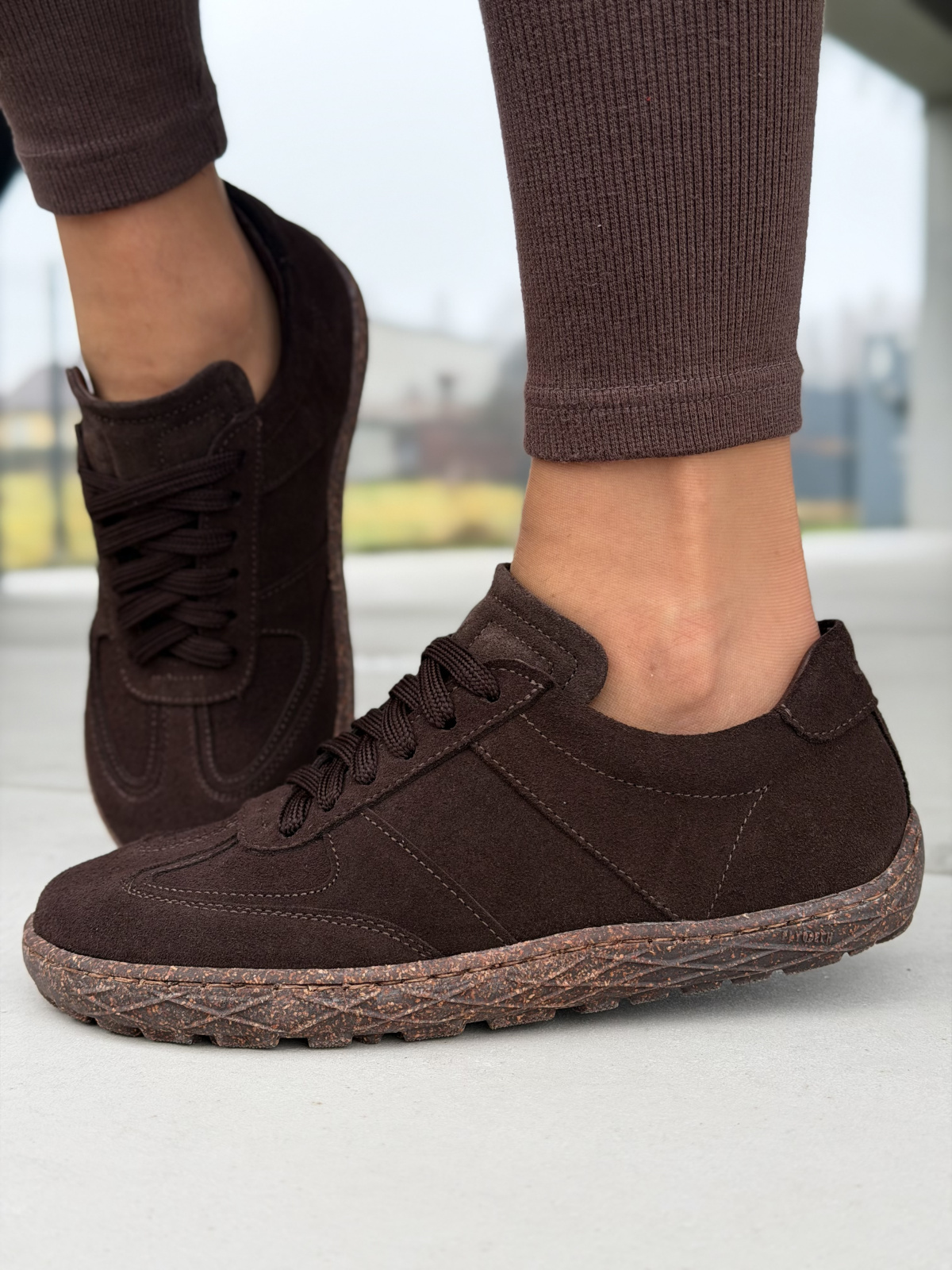 Sneakersy OLEKSY z naturalnej skóry – komfort w stylu barefoot, Made in Poland