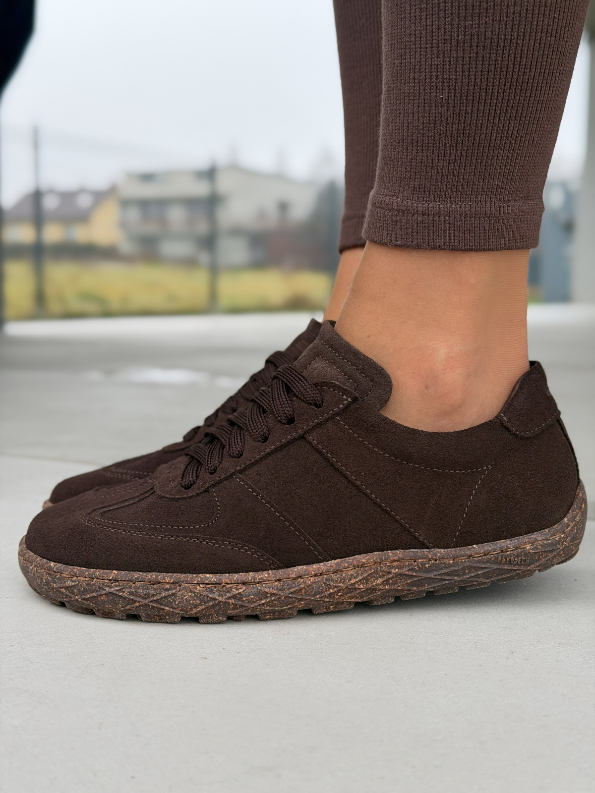 Sneakersy OLEKSY z naturalnej skóry – komfort w stylu barefoot, Made in Poland