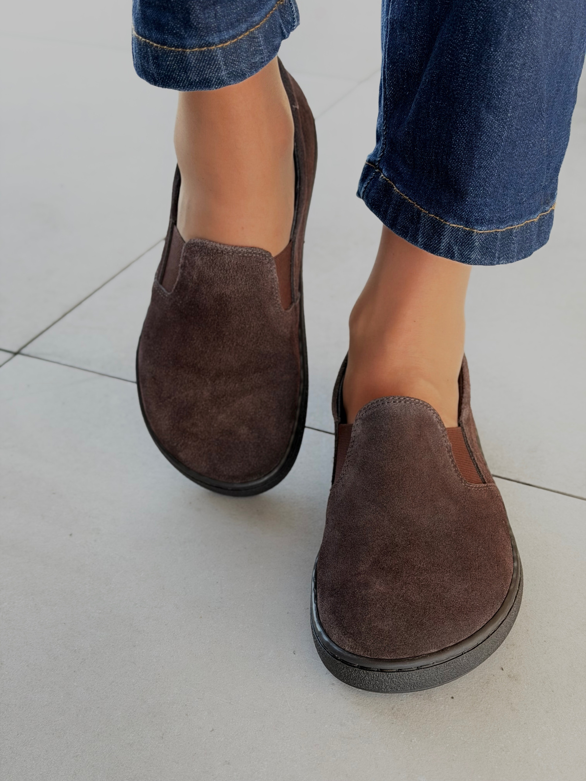 Mokasyny skórzane barefoot OLEKSY Polskiej produkcji