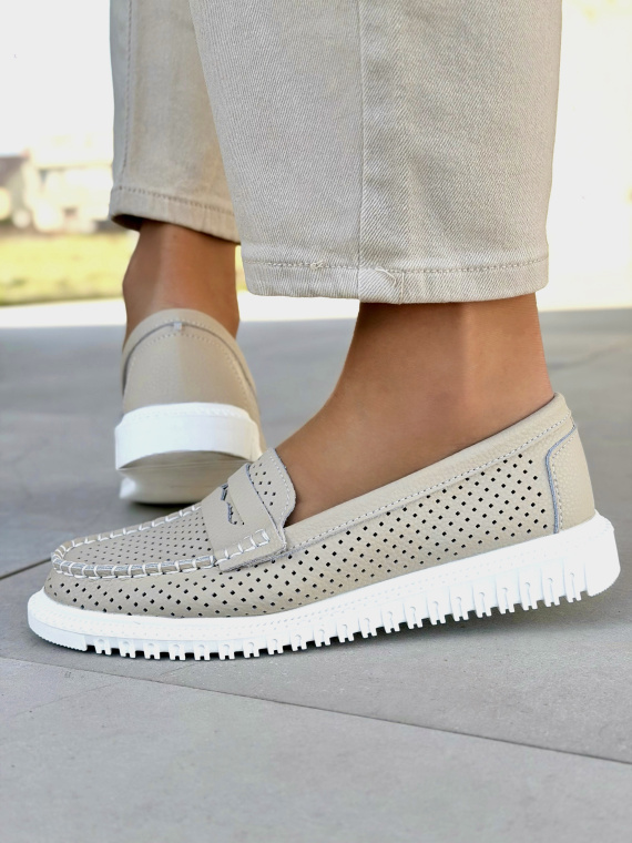 Mokasyny OLEKSY – Polska jakość, 100% skóra naturalna