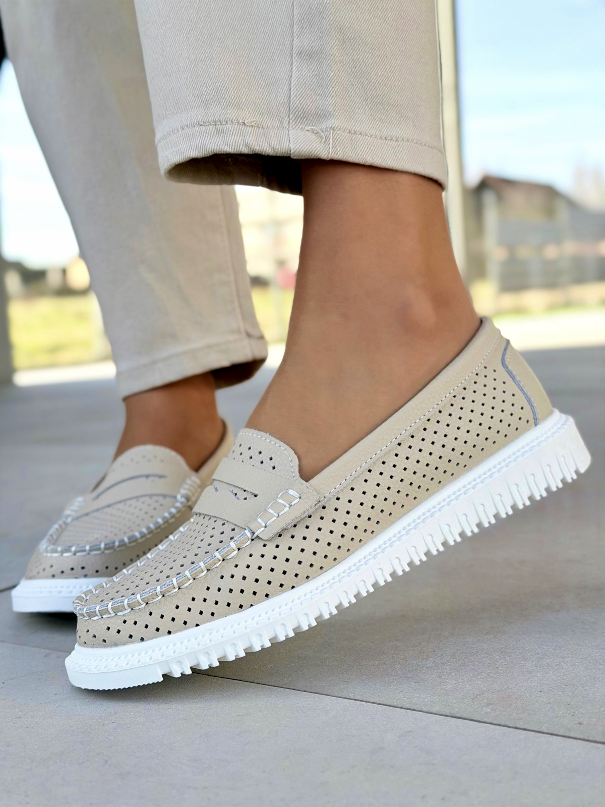 Mokasyny OLEKSY – Polska jakość, 100% skóra naturalna